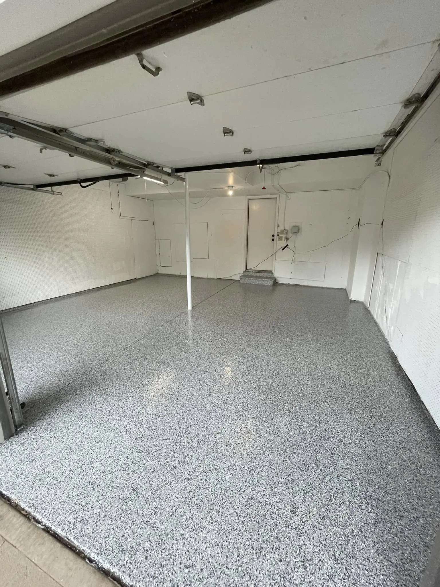 Urethane cement flooring installation in Denver commercial facility