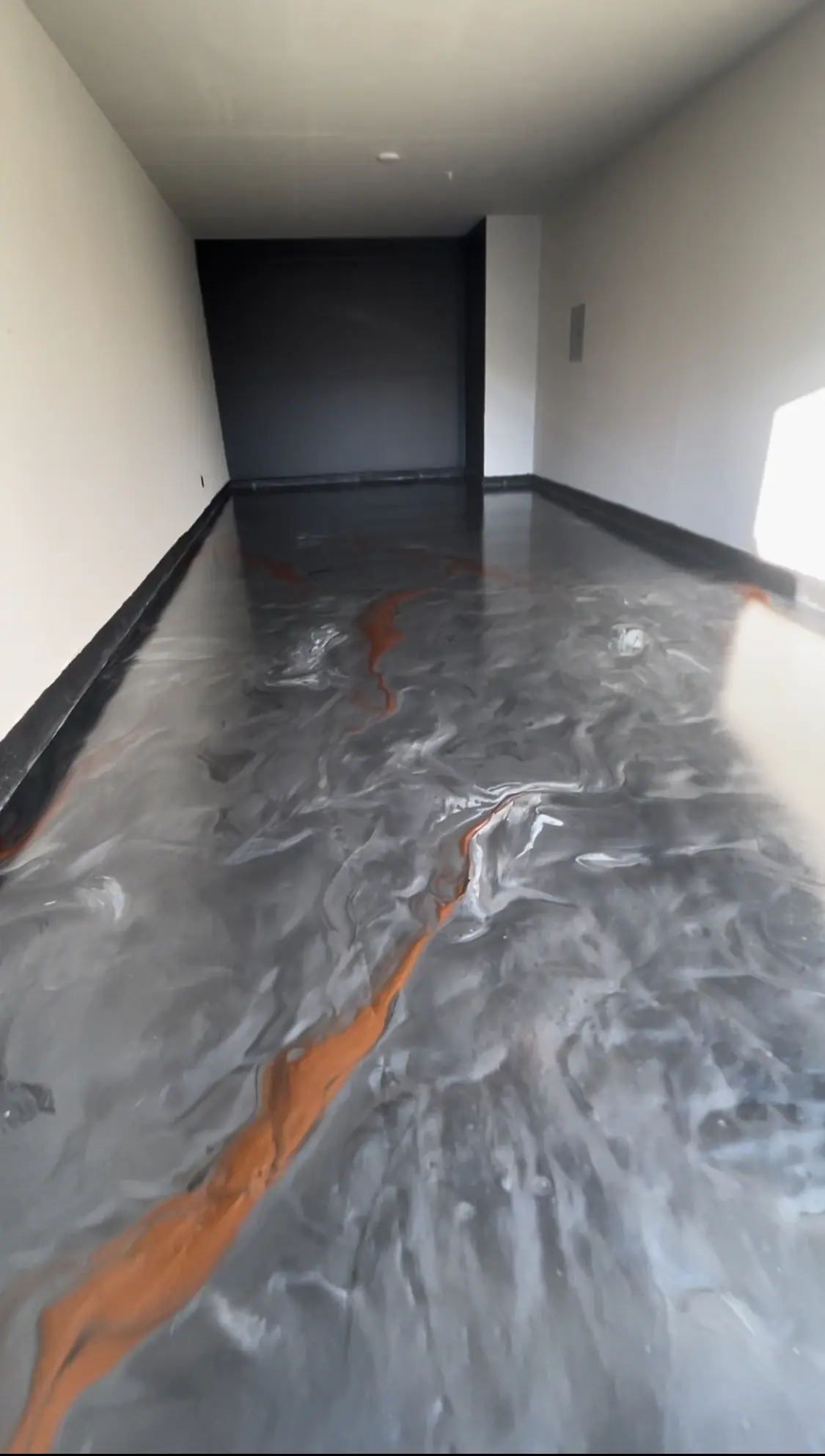 Commercial epoxy floor in Lakewood, Colorado business