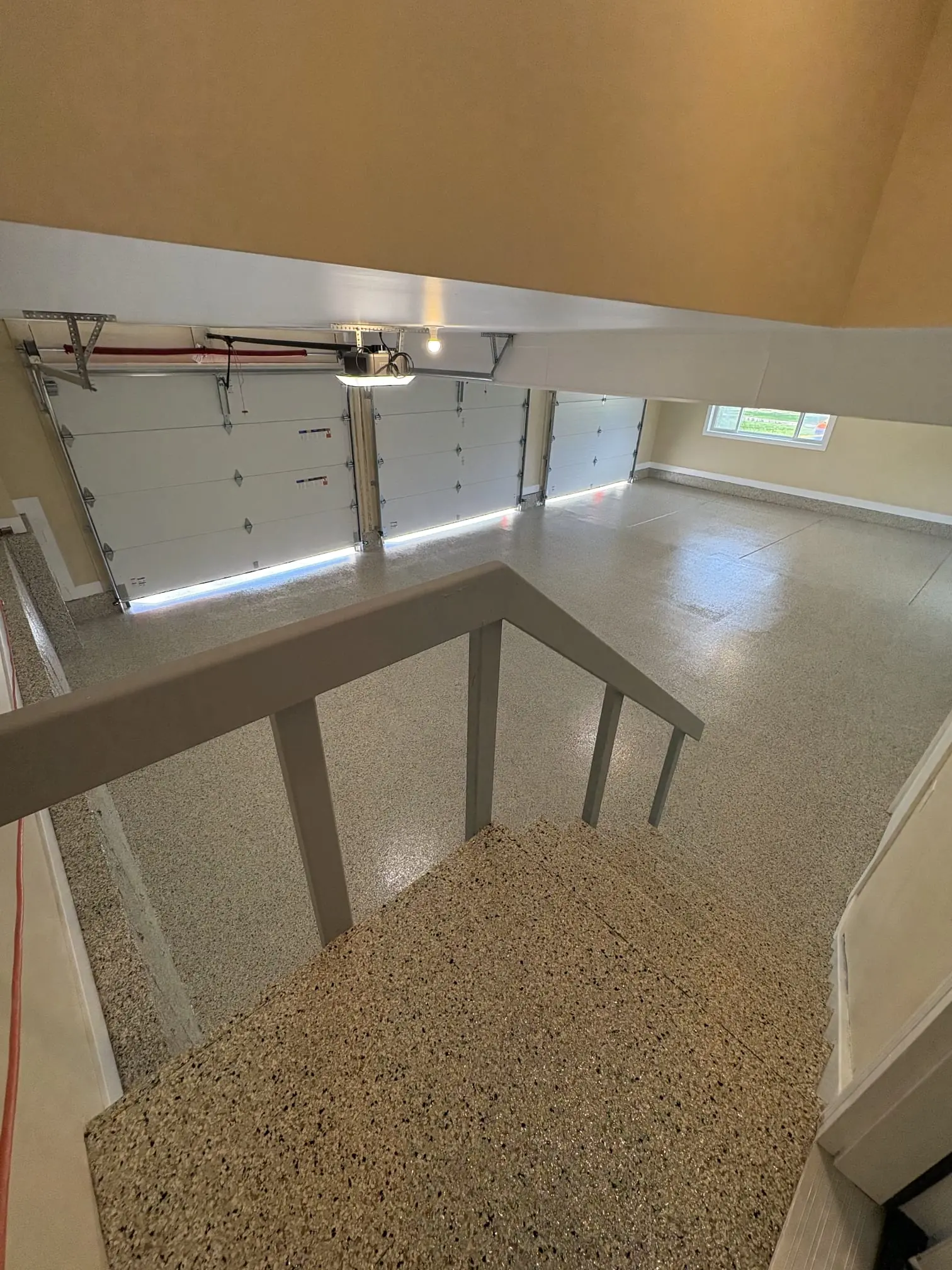 Warehouse epoxy flooring installation in Denver Metro