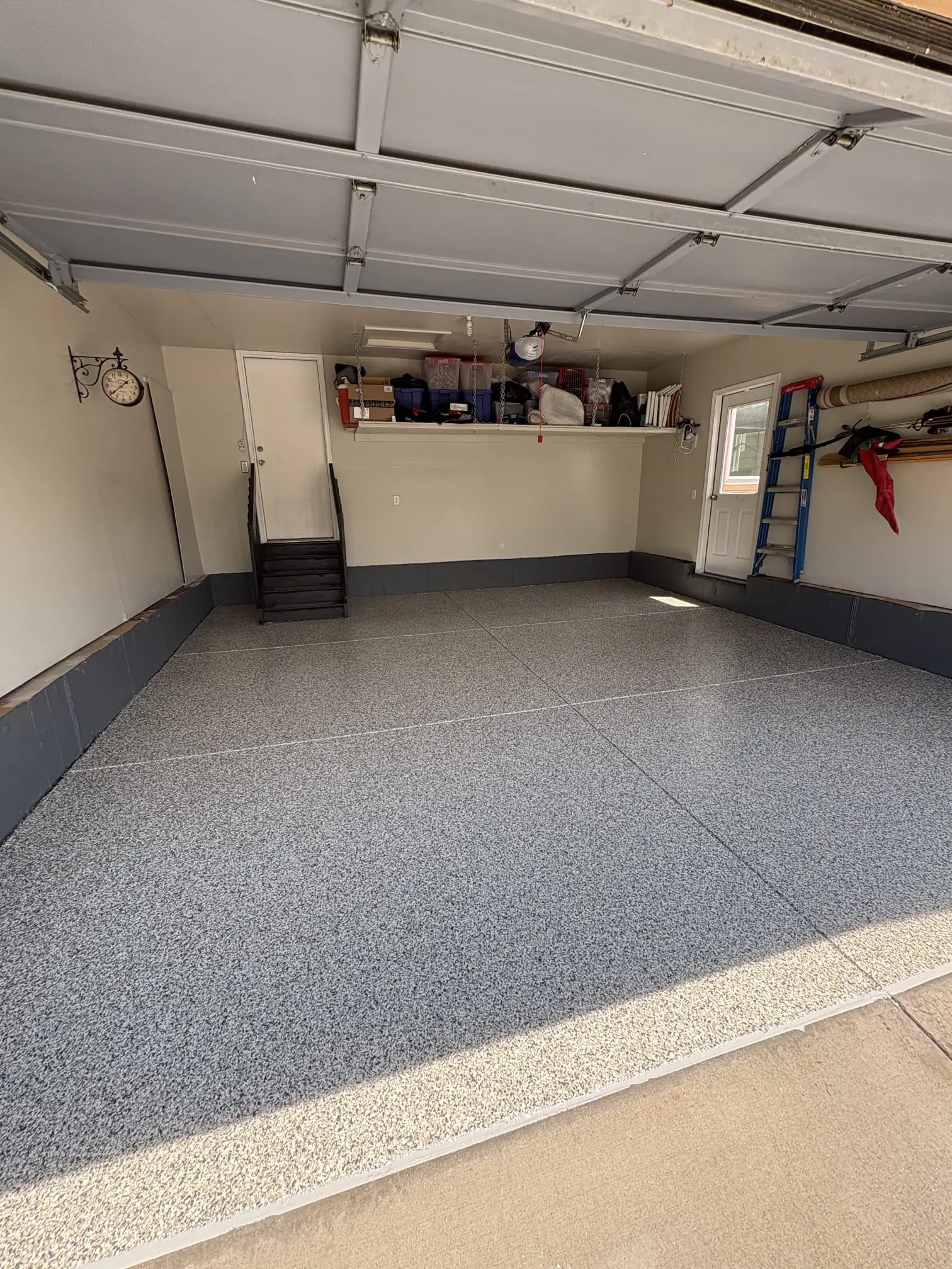 Commercial epoxy floor in a Roxborough Park, CO business