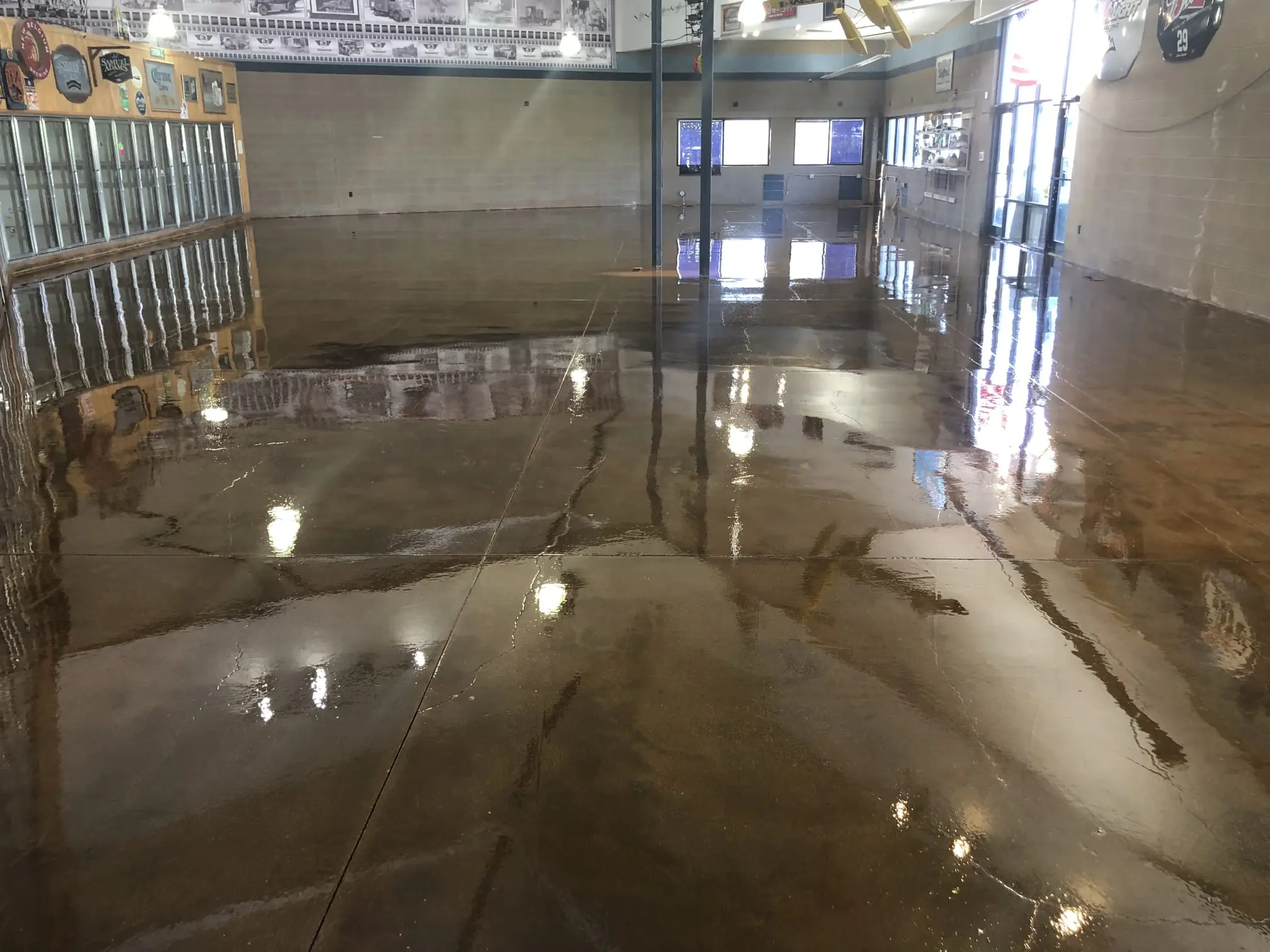 Commercial epoxy coating in Northglenn Colorado business