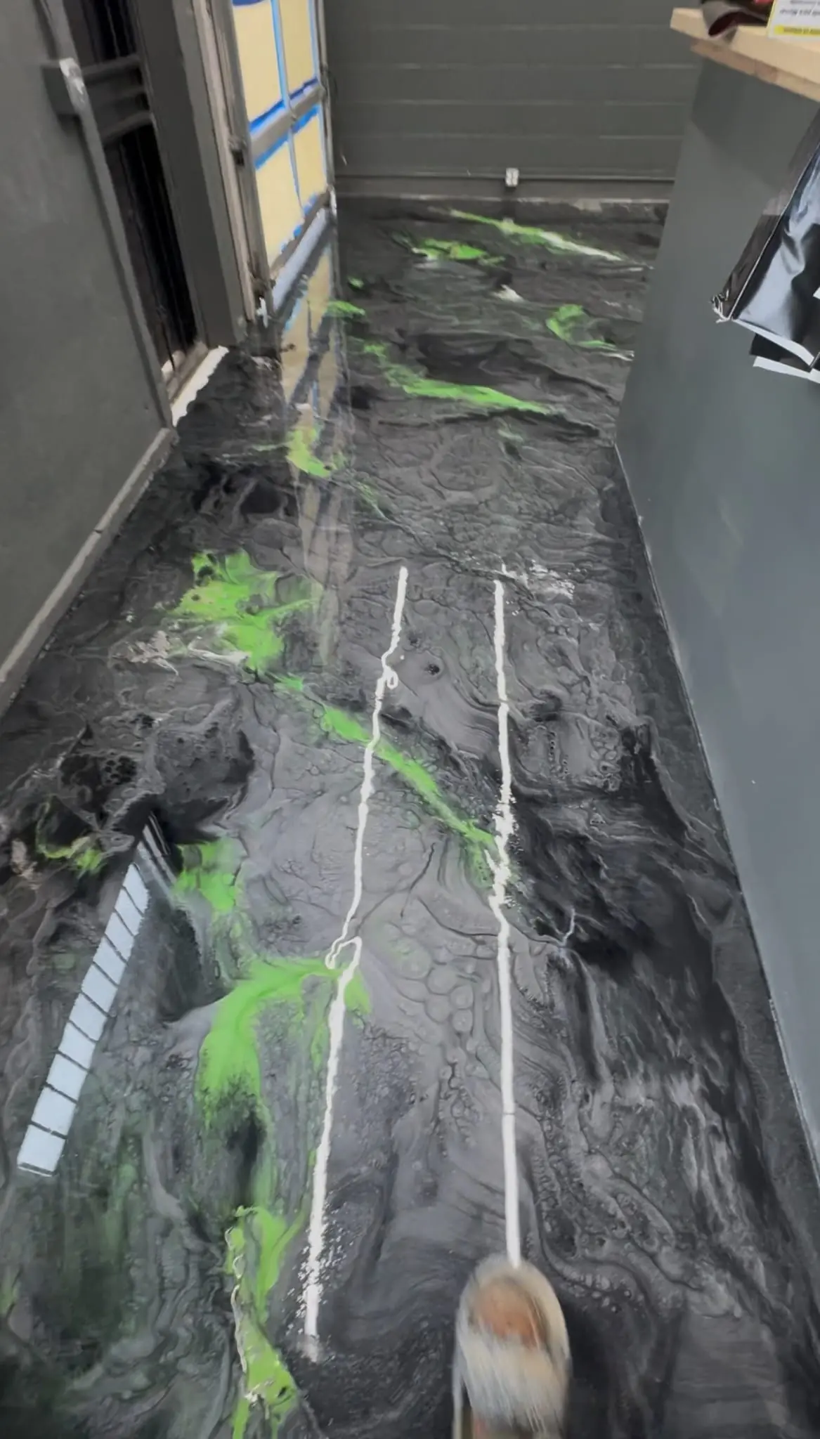 Durable urethane cement floor in Colorado industrial facility